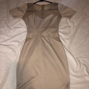 Nude Mini Dress